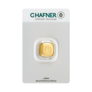 C. Hafner Goldbarren Gegossen 1 Unze (31,10 Gramm) C. Hafner Goldbarren Gegossen 1 Unze (31,10 Gramm)