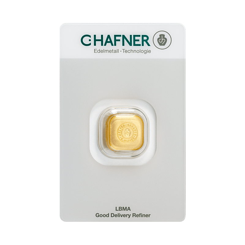 C. Hafner Goldbarren Gegossen 1 Unze (31,10 Gramm)