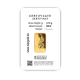 Tag der Deutschen Einheit Geschenkbarren 0,10 Gramm - DEH-NZP-G010
