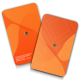 Emasin Rundform Goldbarren 0,05 Gramm Standard Orange - RB-EMS-SO005
