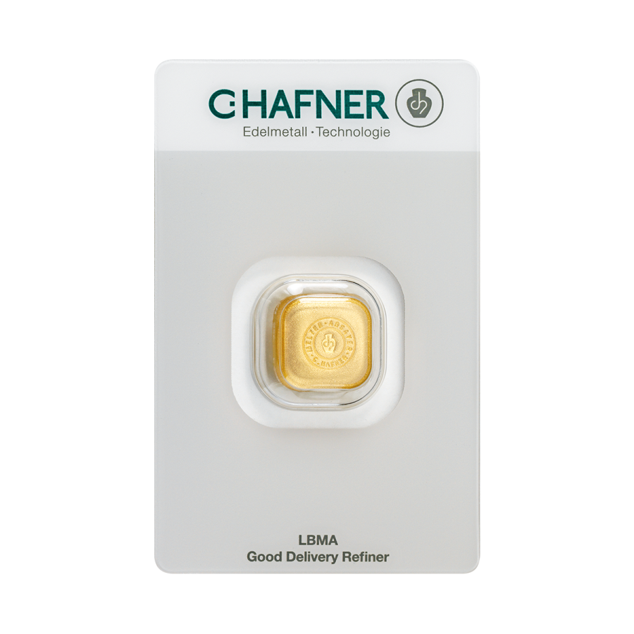 C. Hafner Goldbarren Gegossen 1 Unze (31,10 Gramm)