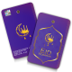 Eid Mubarak Geschenkkarten Lila 0,10 Gramm - EML-EMS-0010