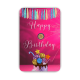 Happy Birthday Geschenkkarten Pink 0,25 Gramm - HBP-EMS-0025