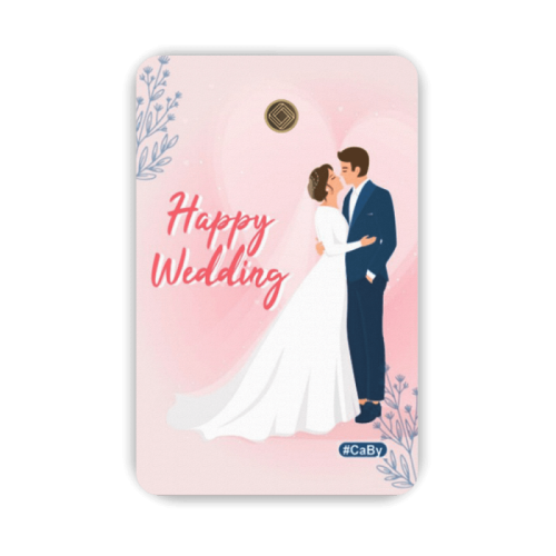 Happy Wedding Geschenkkarten 0,25 Gramm Happy Wedding Geschenkkarten 0,25 Gramm