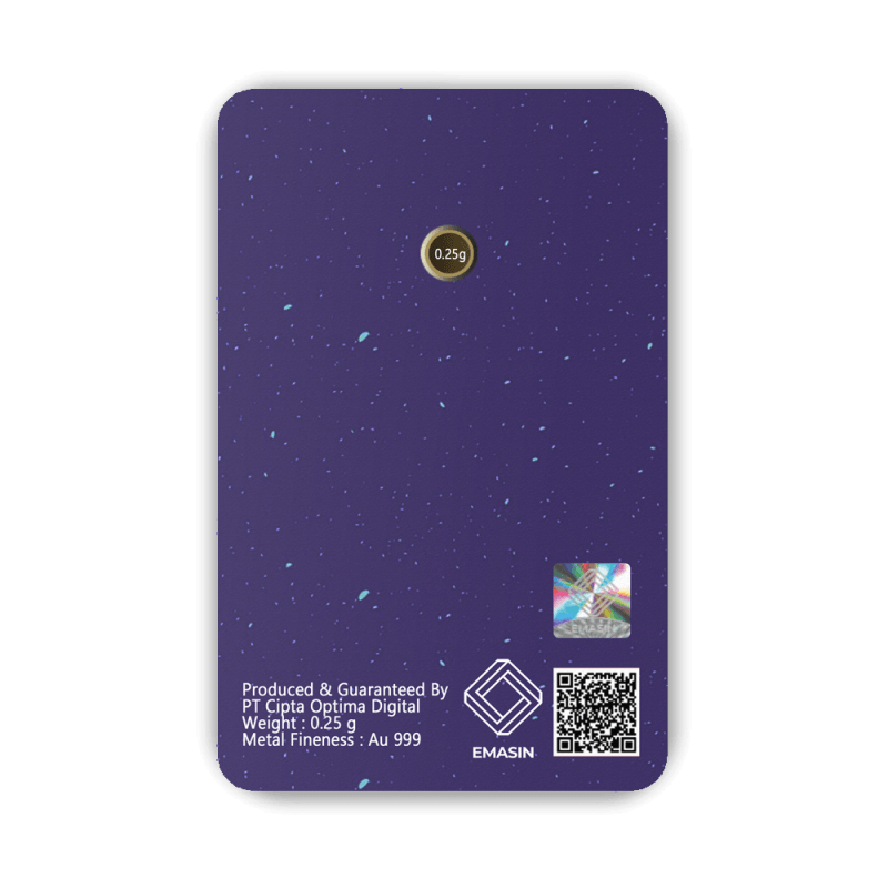 Thank You Geschenkkarten 0,25 Gramm - TYL-EMS-0025