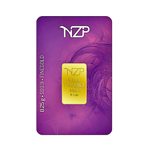 Nzp Gold Goldbarren 0,25 Gramm