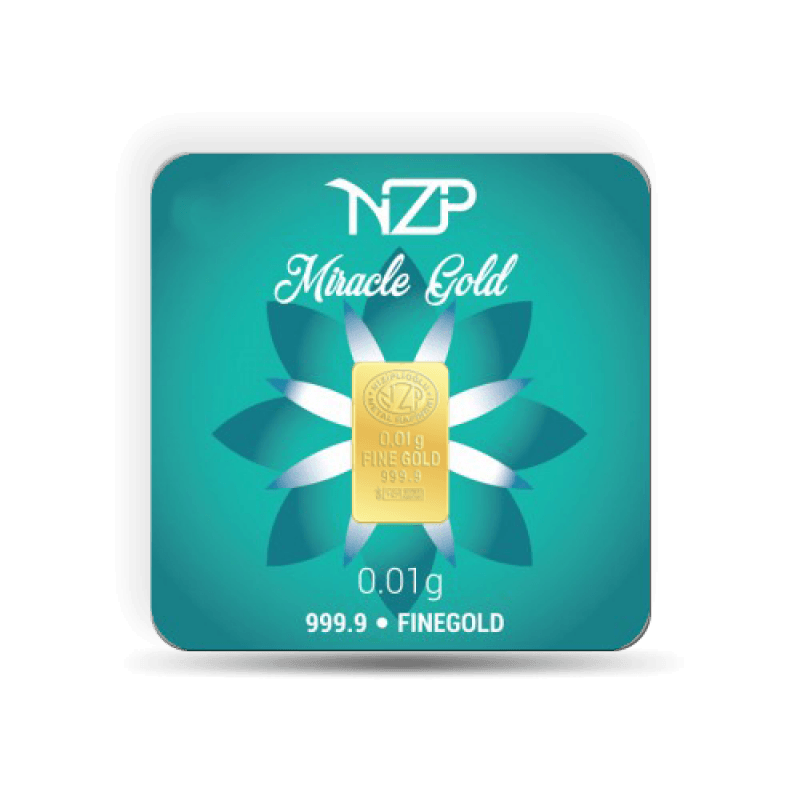 Nzp Gold Mini Goldbarren 0,01 Gramm