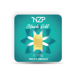Nzp Gold Mini Goldbarren 0,025 Gramm