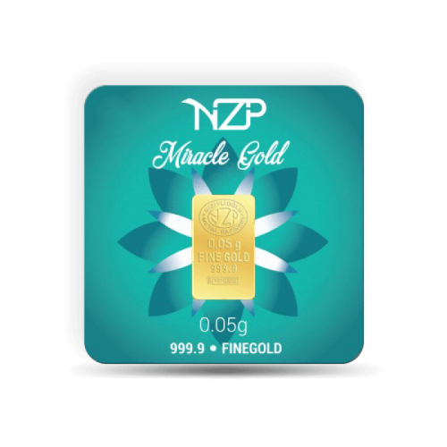 Nzp Gold Mini Goldbarren 0,05 Gramm