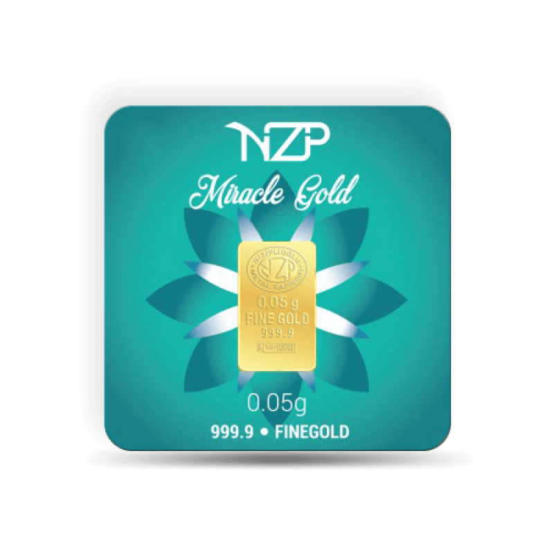 Nzp Gold Mini Goldbarren 0,05 Gramm