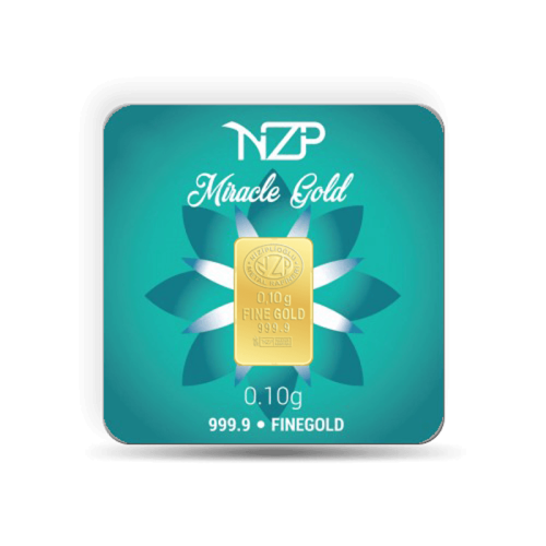 Nzp Gold Mini Goldbarren 0,10 Gramm