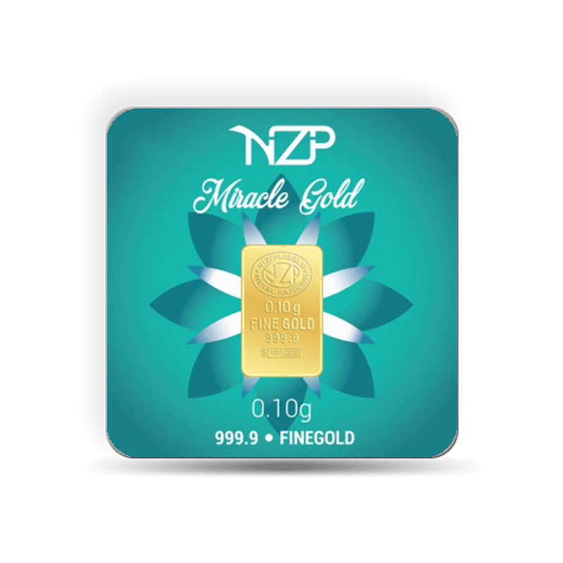 Nzp Gold Mini Goldbarren 0,10 Gramm