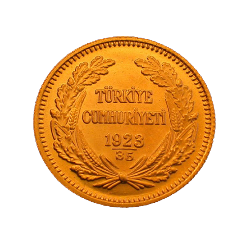 Ata Gold 50 Piaster Kurush / Ata Yarım Altin Ata Gold 50 Piaster Kurush / Ata Yarım Altin