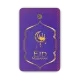 Eid Mubarak Geschenkkarten Lila 0,25 Gramm - EML-EMS-0025