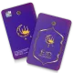 Eid Mubarak Geschenkkarten Lila 0,25 Gramm - EML-EMS-0025