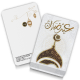 Eid Mubarak Geschenkkarten Weiss 0,25 Gramm - EMW-EMS-0025