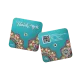 Big Gold Mini Goldbarren Thank You Turquoise 0,01 Gramm - GB-BIG-TT001