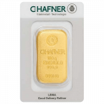 C. Hafner Goldbarren Gegossen 100 Gramm