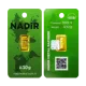 Nadir Mini Goldbarren 0,10 Gramm - GB-NMR-00010