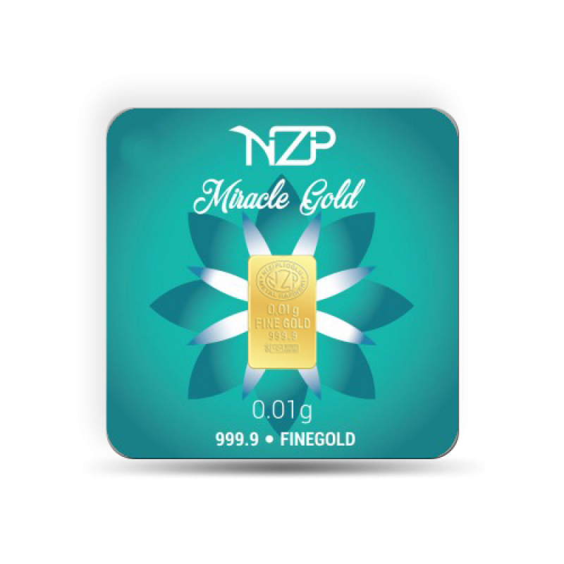 Nzp Gold Mini Goldbarren 0,01 Gramm