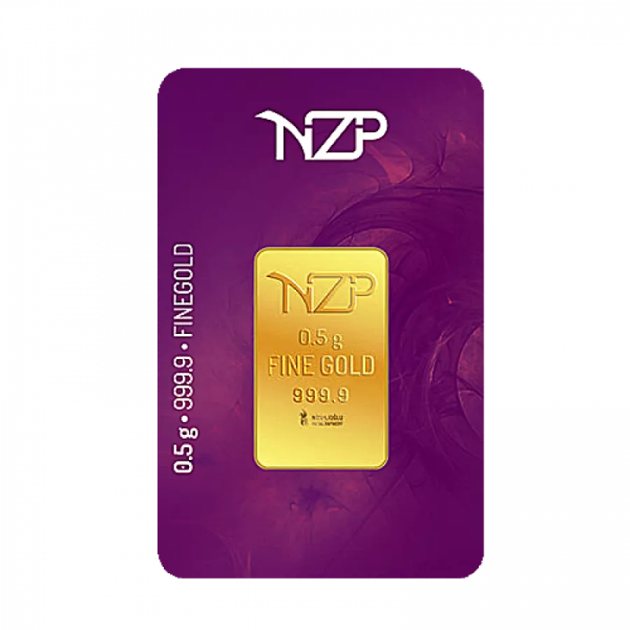 Nzp Gold Goldbarren 0,5 Gramm - GB-NZP-00050