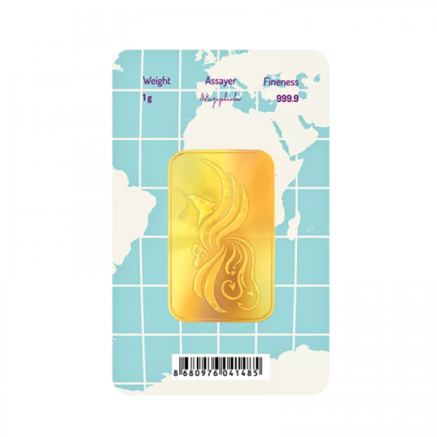 Nzp Gold Goldbarren 1 Gramm - GB-NZP-00100