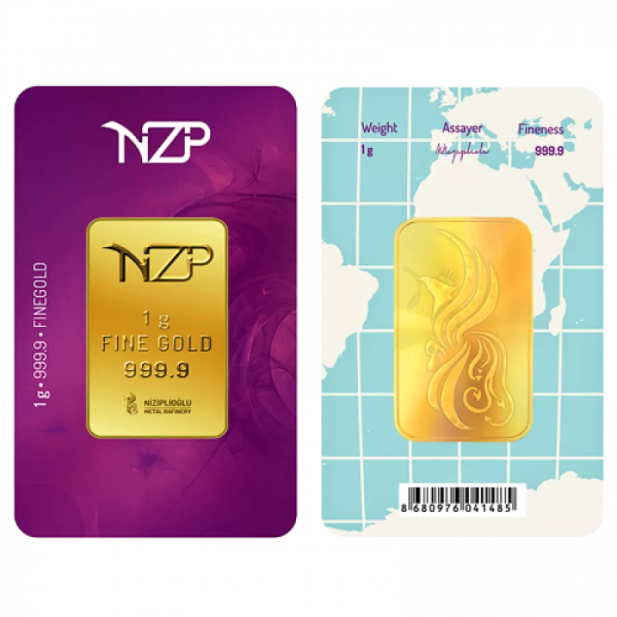 Nzp Gold Goldbarren 1 Gramm - GB-NZP-00100