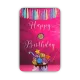 Happy Birthday Geschenkkarten Pink 0,25 Gramm - HBP-EMS-0025