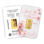 Hochzeitsgeschenke Just Married 0,10 Gramm