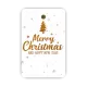 Merry Christmas Geschenkbarren 0,05 Gramm - MCW-EMS-0005