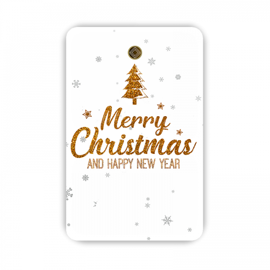 Merry Christmas Geschenkbarren 0,05 Gramm - MCW-EMS-0005