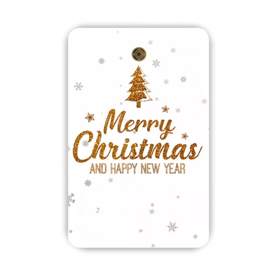 Merry Christmas Geschenkbarren 0,05 Gramm - MCW-EMS-0005