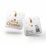 Emasin Rundform Goldbarren 0,025 Gramm Merry Christmas Golden Tree