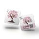 Emasin Rundform Goldbarren 0,01 Gramm Flower Series Sakura - RB-EMS-FS001