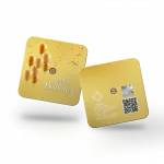 Emasin Rundform Goldbarren 0,025 Gramm Happy Birthday Ballon