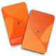 Emasin Rundform Goldbarren 0,05 Gramm Standard Orange - RB-EMS-SO005