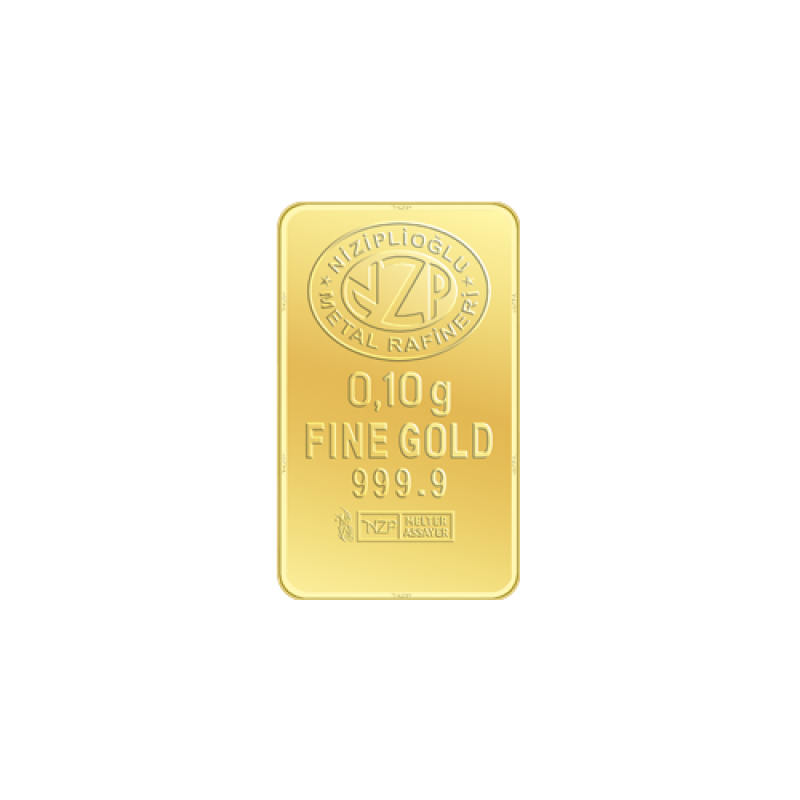 Frohe Weihnachten Geschenkbarren 0,10 Gramm - WEI-NZP-0010