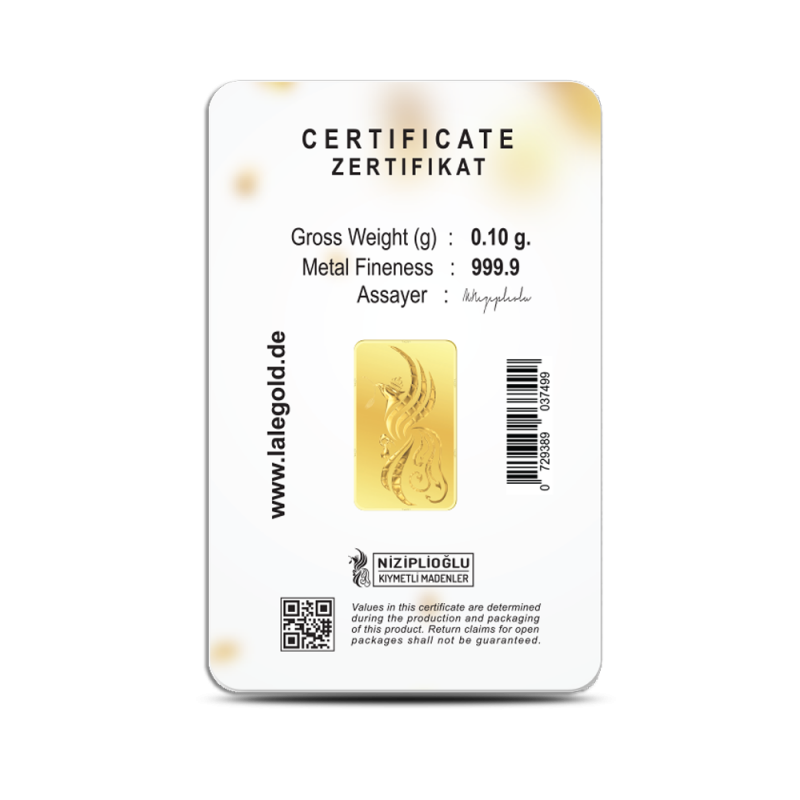 Frohe Weihnachten Geschenkbarren 0,10 Gramm Frohe Weihnachten Geschenkbarren 0,10 Gramm