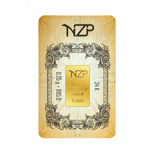 Nzp Gold Goldbarren 0.25 Gramm (995 24 Karat)