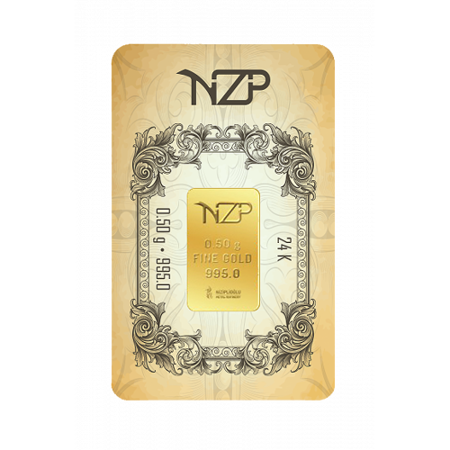 Nzp Gold Goldbarren 0.5 Gramm (995 24 Karat)