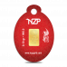 Nzp Gold Oval Blister -  Mini Goldbarren 0.10 Gramm (995 24 karat)