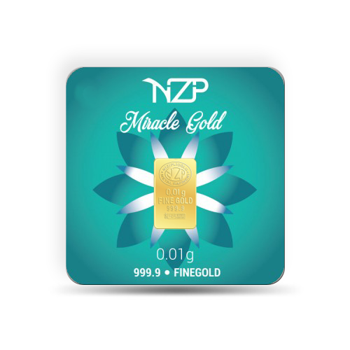 Nzp Gold Mini Goldbarren 0,01 Gramm