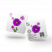 Emasin Rundform Goldbarren 0,025 Gramm Flower Series Purple
